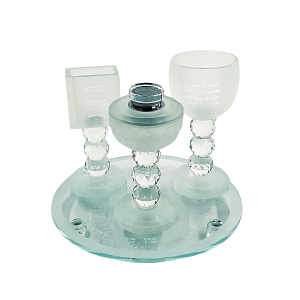 CRYSTAL "FROZEN" HAVDALA SET