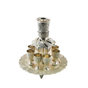 KIDUSH FOUNTAIN 29X18 CM. SP. FILIGREE