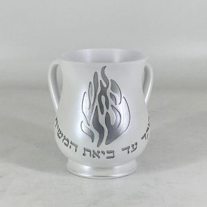 ACRILIC/SILVERD NETILAT YADAYIM CUP