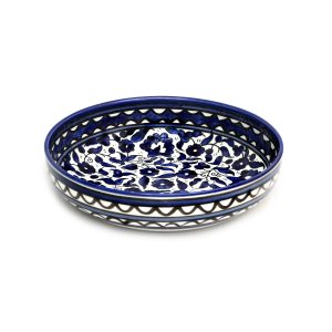 ARMENIAN BLUE FLOWERS BOWL 25 CM.