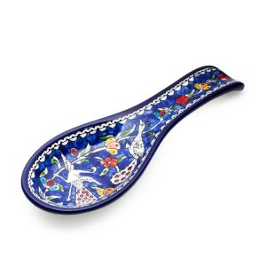 LARGE ARMENIAN PEACOCK SPOON