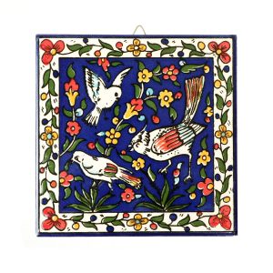 LARGE BIRDS ARMENIAN PLAQUE