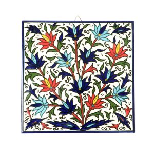 FLOWERS ARMENIAN PLAQUE