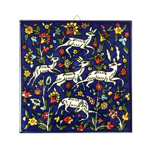 LARGE DEER ARMENIAN PLAQUE