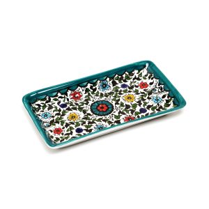 RECTANGLE ARMENIAN FLOWERS TRAY