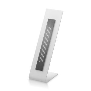 MEZUZAH "PLASMA" GREY ALUMINUM 12 CM.