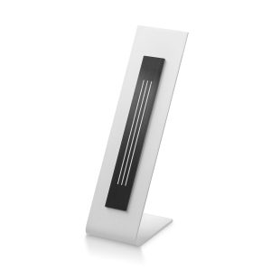 MEZUZAH "PLASMA" BLACK ALUMINUM 12 CM.