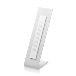 MEZUZAH "PLASMA" WHITE ALUMINUM 12 CM.