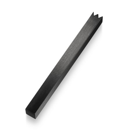 ALUMINUM BLACK CROWN MEZUZAH 12 CM.