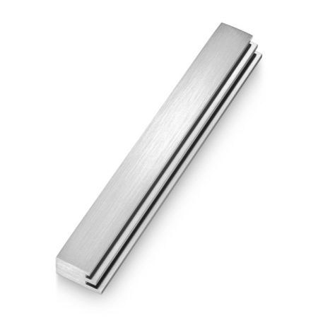 ALUMINUM SILVER "SIDE" MEZUZAH 12 CM.