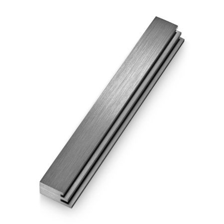 ALUMINUM GREY "SIDE" MEZUZAH 12 CM.