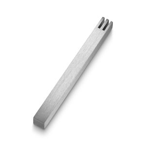 ALUMINUM SILVER "STEEPLE" MEZUZAH 10 CM.