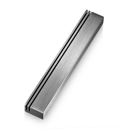 ALUMINUM GREY "RAIL" MEZUZAH 20 CM.