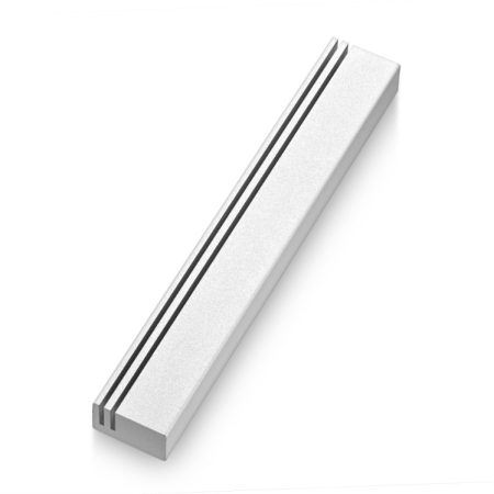 ALUMINUM WHITE "RAIL" MEZUZAH 20 CM.