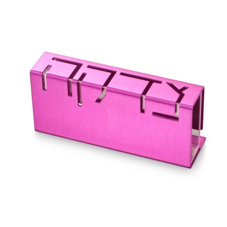 ALUMINUM PINK TZDAKA BOX