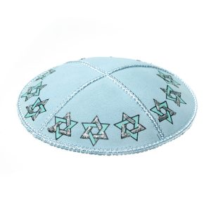 LEATHER STAR OF DAVID KIPPAH