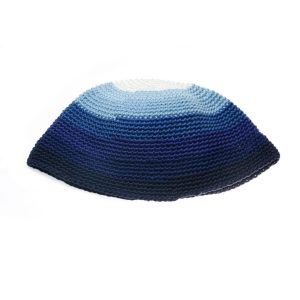 BLUE TONES KNIT HAT