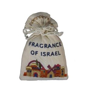 EMBROIDERED JERUSALEM/CLOVES SPICE BAG
