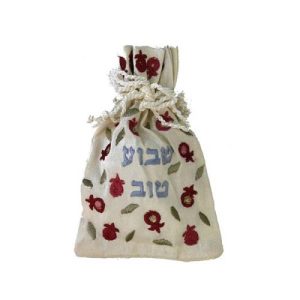 EMBROIDERED POMEGRANATES/CLOVES SPICE BAG