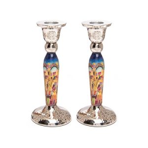 JERUSALEM TALL CANDLESTICKS