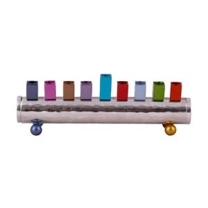 H.WORK ROUNDED TUBE MENORAH