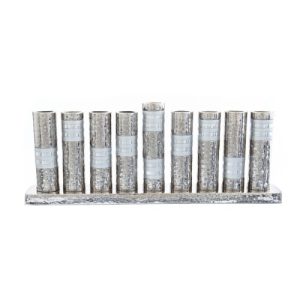 NICKEL HAMER WORK RINGS MENORAH