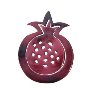ALUMINIUM TWO PIECES POMEGRANATE TRIVET