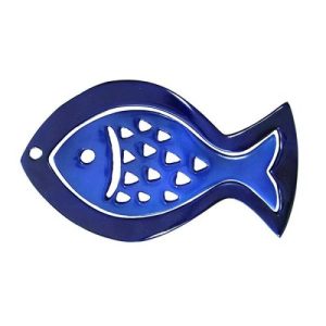 ALUMINIUM TWO PIECES FISH TRIVET