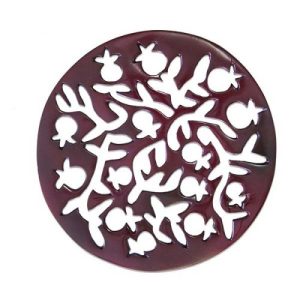 ALUMINIUM DISPERSED POMEGRANATES TRIVET