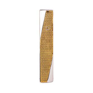 GEOMETRIC DAVIDS STAR CUTOUT MEZUZAH