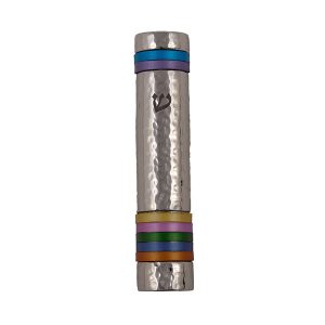 NICKEL RINGS MEZUZAH