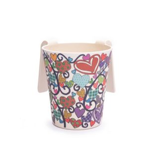 BAMBOO HEARTS LARGE NETILAT YADAYIM CUP