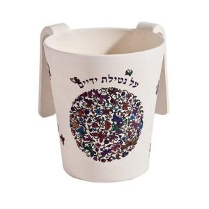 BAMBOO BUTTERFLIES LARGE NETILAT YADAYIM CUP