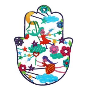 FLAT MEDIUM ENAMEL LACQUER FAIRIES HAMSA