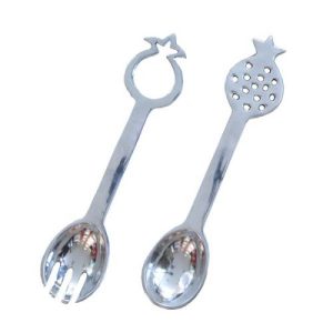 POMEGRANATES SALAD SPOON SET