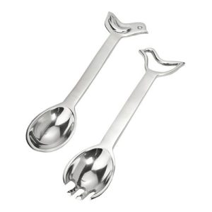 BIRDS SALAD SPOON SET