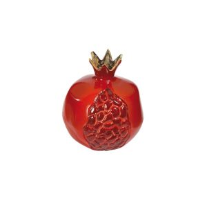 SM. ALUMINIUM RED POMEGRANATE 8 CM.
