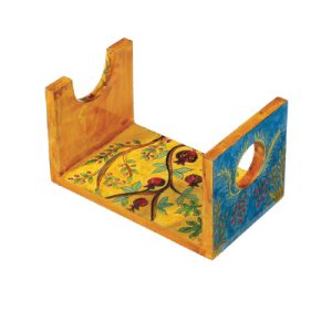 7 SPESIES HAND PAINTED SMALL SHOFAR STAND