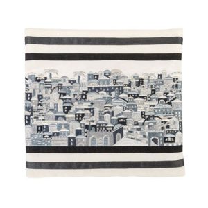 JERUSALEM FULL EMBROIDERY TALLIT BAG