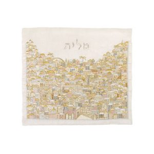 JERUSALEM FULL EMBROIDERY TALLIT BAG