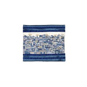 JERUSALEM FULL EMBROIDERY TEFILLIN BAG