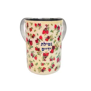 SPRED POMEGRANATES PAINTING STRAIGHT NETILAT YADYIM CUP