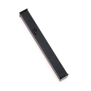 MEZUZAH BLACK ALUMINIUM BLACK SHIN 12 CM.