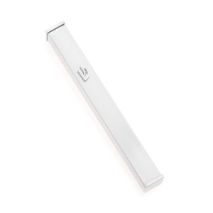 MEZUZAH WHITE ALUMINIUM WHITE SHIN 12 CM.