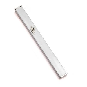 MEZUZAH SILVER ALUMINIUM NICKEL SHIN 20 CM.