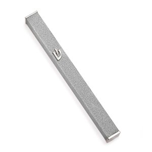 MEZUZAH SILVER GLITTER ALUMINIUM/NICKEL SHIN 20 CM.