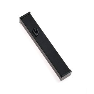 MEZUZAH BLACK ALUMINIUM BLACK SHIN 7 CM.