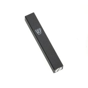 MEZUZAH DARK GREY ALUMINIUM WHITE SHIN 7 CM.