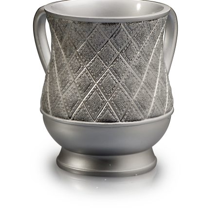 SILVER DIAMOND ACRILIC NETILAT YADAYIM CUP