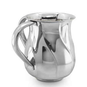 POLISHED STAINLESS STEEL NETILAT YADYIM CUP